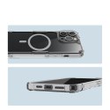 Pancerne etui z MagSafe Nillkin Nature Pro Magnetic do iPhone 15 Pro - niebieskie