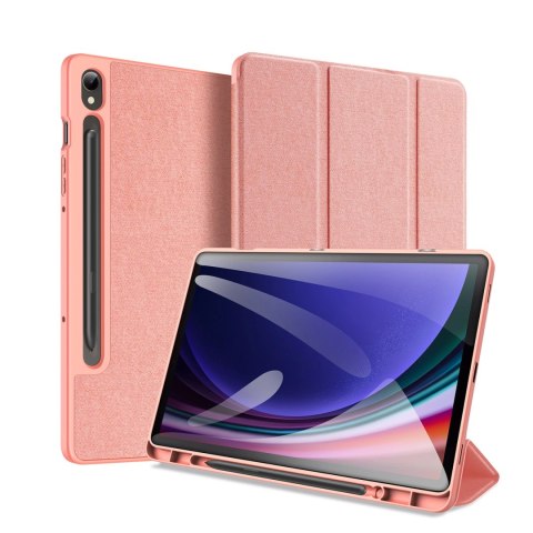 Etui z podstawką Dux Ducis Domo Samsung Galaxy Tab S9 FE - różowe