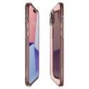 Etui Spigen Crystal Flex na iPhone 15 Plus - różowo-przezroczyste