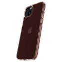 Etui Spigen Crystal Flex na iPhone 15 Plus - różowo-przezroczyste