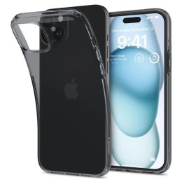 Etui Spigen Crystal Flex na iPhone 15 - szaro-przezroczyste