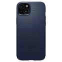 Etui Spigen Liquid Air na iPhone 15 Plus - niebieskie