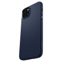 Etui Spigen Liquid Air na iPhone 15 Plus - niebieskie