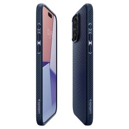 Etui Spigen Liquid Air na iPhone 15 Pro Max - niebieskie