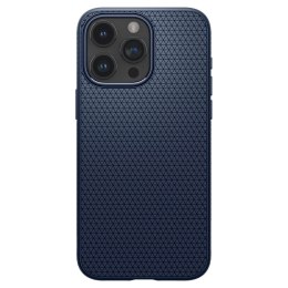 Etui Spigen Liquid Air na iPhone 15 Pro - niebieskie