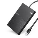 Ugreen obudowa do dysku twardego 2,5'' USB 3.2 Gen 1 5Gbps kieszeń na dysk HDD SSD z kablem USB czarny (30719 CM471)