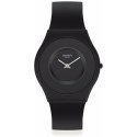 Unisex Watch Swatch SS09B100 Black (Ø 34 mm)