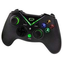 Gaming Control Esperanza EGG112K Black Green Microsoft Xbox One PC PlayStation 3