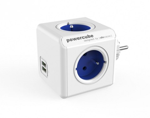 Rozgałęziacz PowerCube Original USB 2202BL/FROUPC Niebieski