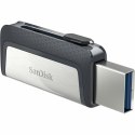 USB stick SanDisk SDDDC2-128G-G46 Black Silver 128 GB (1 Unit)