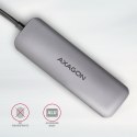 HMC-5 Wieloportowy hub 2x USB-A, HDMI, SD/microSD, USB 3.2 Gen 1, PD 100W, 20cm USB-C kabel