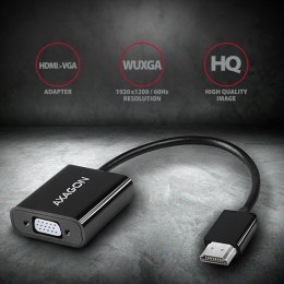 RVH-VGAN Adapter aktywny HDMI -> VGA FullHD, wyjście audio, micro USB złącze zasilania