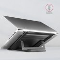 STND-L Podstawa do laptopów aluminiowa 10-16", 4 regulowane kąty nachylenia