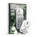 Słuchawki bezprzewodowe VB07 Mecha Series - Bluetooth V5.3 TWS z etui ładującym Białe