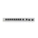 Przełącznik 12-Port Gigabit Unmanaged Switch with 8-Port 1G + 2-Port 2.5G + 2-Port SFP+ XGS1010-12-ZZ0102