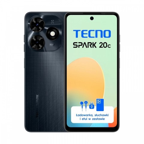 Smartfon Spark 20C BG7n 128+8 Czarny