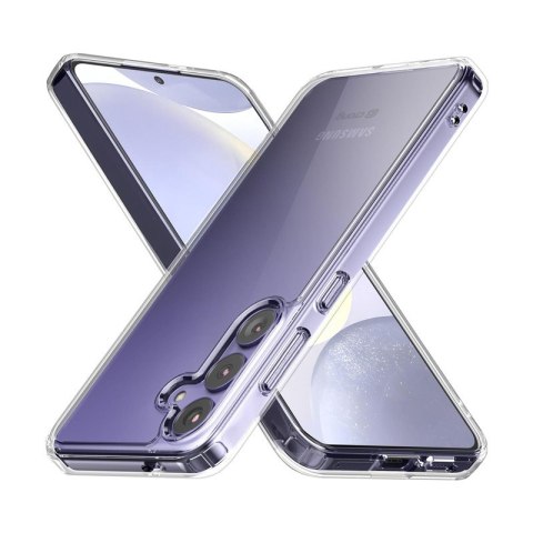 Etui Crystal Shield Cover Samsung Galaxy S24+ Przezroczyste