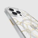 Case-Mate Floral Gems MagSafe - iPhone 15 Pro Max Case (Gold)