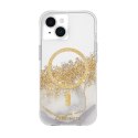 Case-Mate Karat MagSafe - Case for iPhone 15 / iPhone 14 / iPhone 13 decorated with gold (Marble)