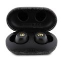 Guess 4G Metal Logo - TWS ENC Bluetooth headphones + charging case (black)