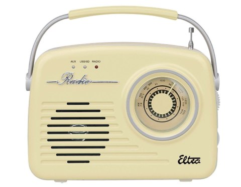 Radio LUIZA RETRO SP-11 MP3 USB SD Waniliowe