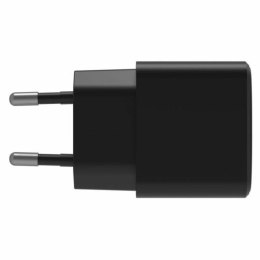 Wall Charger PcCom Essential Black 20 W USB USB-C