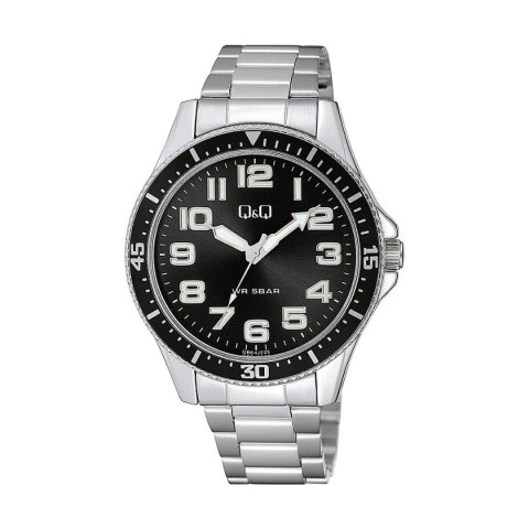 Men's Watch Q&Q QB64J225Y Black (Ø 45 mm)