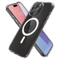 Etui Spigen Ultra Hybrid Mag z MagSafe na iPhone 15 Pro Max - białe