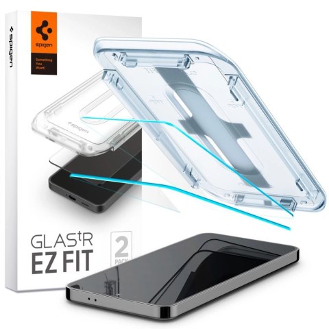 Szkło hartowane Spigen Glas.tR EZ Fit na Samsung Galaxy S24+ - 2 szt.