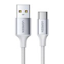 Kabel Ugreen US288 60132 USB-A / USB-C QC 3.0 3A 1.5m - biały