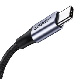 Kabel Ugreen CM556 ze złączami USB-C i DisplayPort 8K o długości 1 m - szary