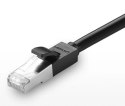 Kabel Ugreen NW112 11283 sieciowy Ethernet RJ45 (żeński) - RJ45 (męski) F/UTP Cat. 6 1 Gbps 5m - czarny