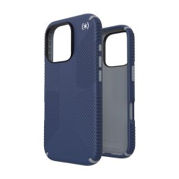 Speck Presidio2 Grip - Case for iPhone 16 Pro (Coastal Blue / Dust Grey / White)