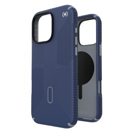 Speck Presidio2 Grip ClickLock & MagSafe - Case for iPhone 16 Pro Max (Coastal Blue / Dust Grey / White)