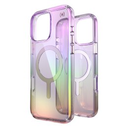 Speck Presidio2 Lux MagSafe - Case for iPhone 16 Pro Max (Amazing Purple / Clear)