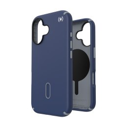 Speck Presidio2 Pro ClickLock & MagSafe - Case for iPhone 16 (Coastal Blue / Dust Grey / White)