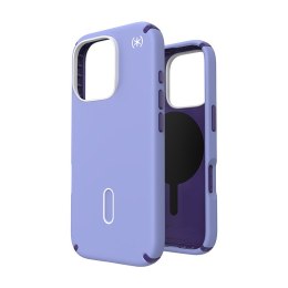 Speck Presidio2 Pro ClickLock & MagSafe - Case for iPhone 16 Pro (Future Lavender / Cassis Purple / White)