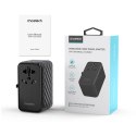 Adapter podróżny Choetech PD6028 EU / US / AUS / UK 2x USB-C 2x USB-A 100W - czarny