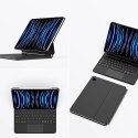 Etui Dux Ducis Keyboard (MK Series) z klawiaturą Bluetooth na iPad Air 4 / 5 / iPad Pro 11" 2018-2022 - czarna