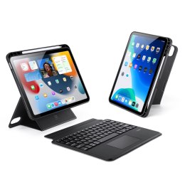 Etui z klawiaturą Bluetooth Dux Ducis DK Series do Apple iPad 10 (2022) - czarne