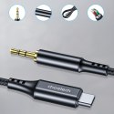 Kabel Choetech AUX008 USB-C / mini jack 3.5mm 2 m - czarny