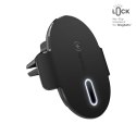 Speck Charging Vent Mount + ClickLock - Car Mount with Wireless Charging MagSafe (Black)