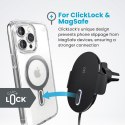 Speck Charging Vent Mount + ClickLock - Car Mount with Wireless Charging MagSafe (Black)