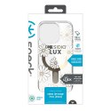 Speck Presidio Lux ClickLock & MagSafe - Case for iPhone 16 Pro (Sunshine Daisies / Clear / Gold)