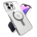 Speck Presidio Perfect-Clear ClickLock & MagSafe - Case for iPhone 16 Pro Max (Clear / Chrome Finish / Serene Silver)