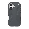 Speck Presidio2 Grip - Case for iPhone 16 (Charcoal Grey / Cool Bronze / White)