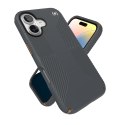 Speck Presidio2 Grip - Case for iPhone 16 (Charcoal Grey / Cool Bronze / White)