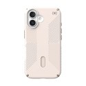 Speck Presidio2 Grip ClickLock & MagSafe - Case for iPhone 16 (Bleached Bone / Heirloom Gold / Hazel Brown)