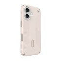 Speck Presidio2 Grip ClickLock & MagSafe - Case for iPhone 16 (Bleached Bone / Heirloom Gold / Hazel Brown)