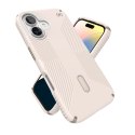 Speck Presidio2 Grip ClickLock & MagSafe - Case for iPhone 16 (Bleached Bone / Heirloom Gold / Hazel Brown)